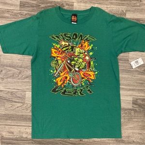 Y2K VTG Insane Vert T-Shirt Kids XL Measurement NWT Grn Adult M